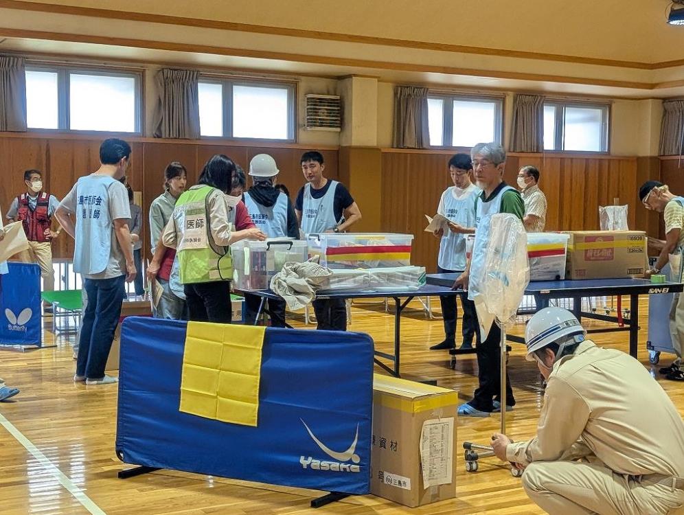 07救護所開設訓練